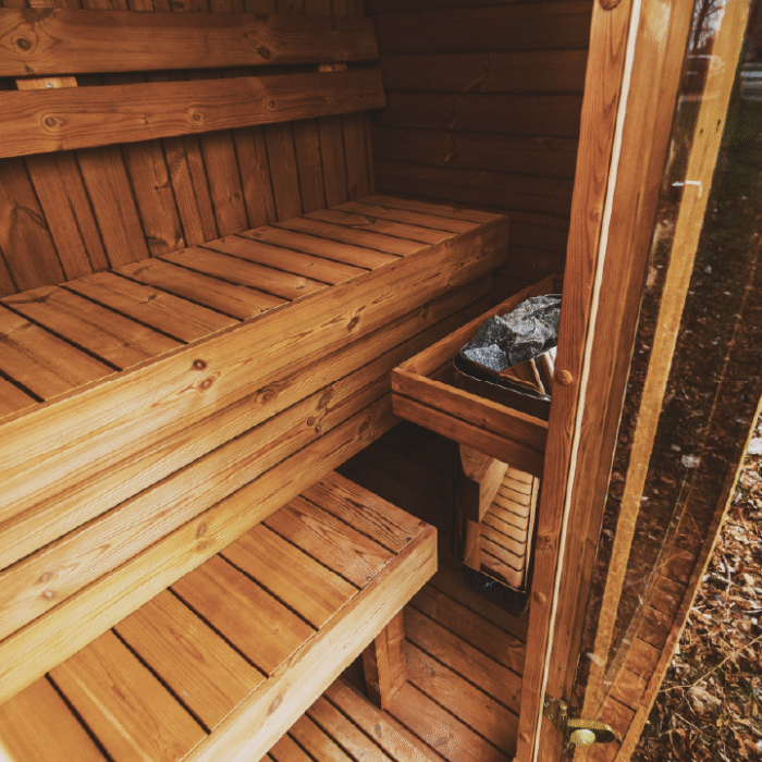 Mande Spa USA MW12 Outdoor Sauna