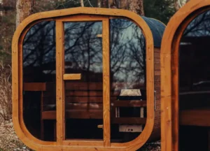 Mande Spa USA MW16 Outdoor Sauna 3 MW16 ThermoWood® Outdoor Sauna